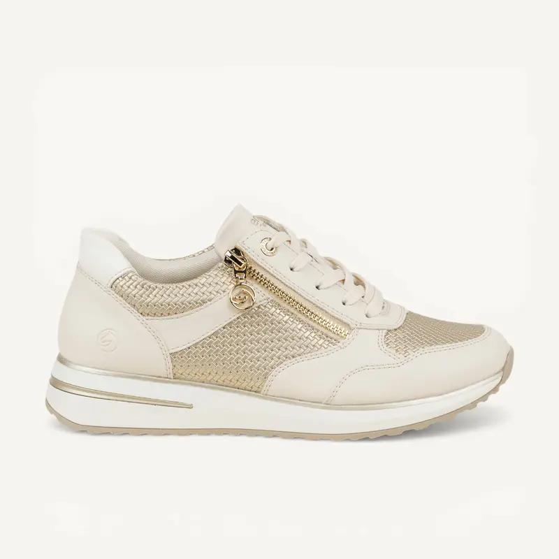 Baskets D1G08 - REBBA REMONTE Femme Or/Bronze
