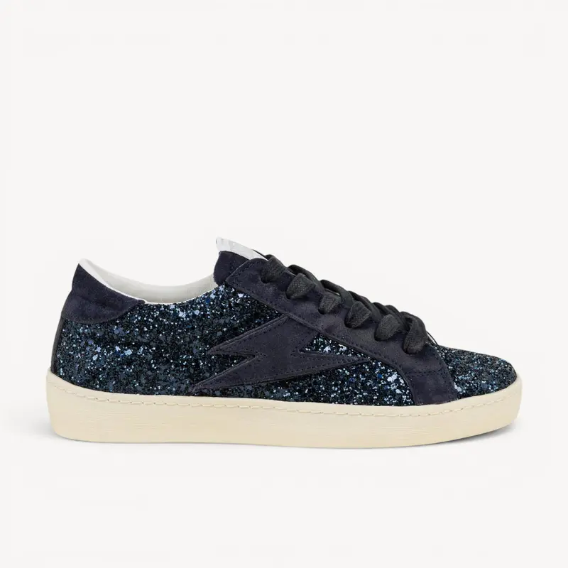 Baskets E177 - MAYA SEMERDJIAN Femme Bleu