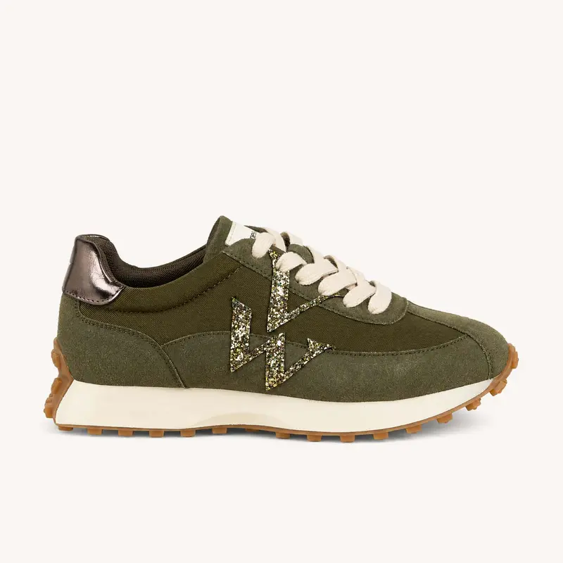 Baskets FLOW INITIALE VANESSA WU Femme Kaki