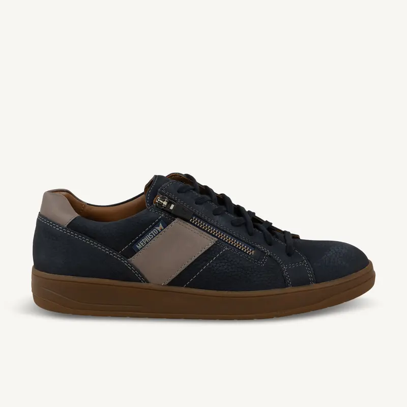 Baskets HENRIK MEPHISTO Homme Bleu