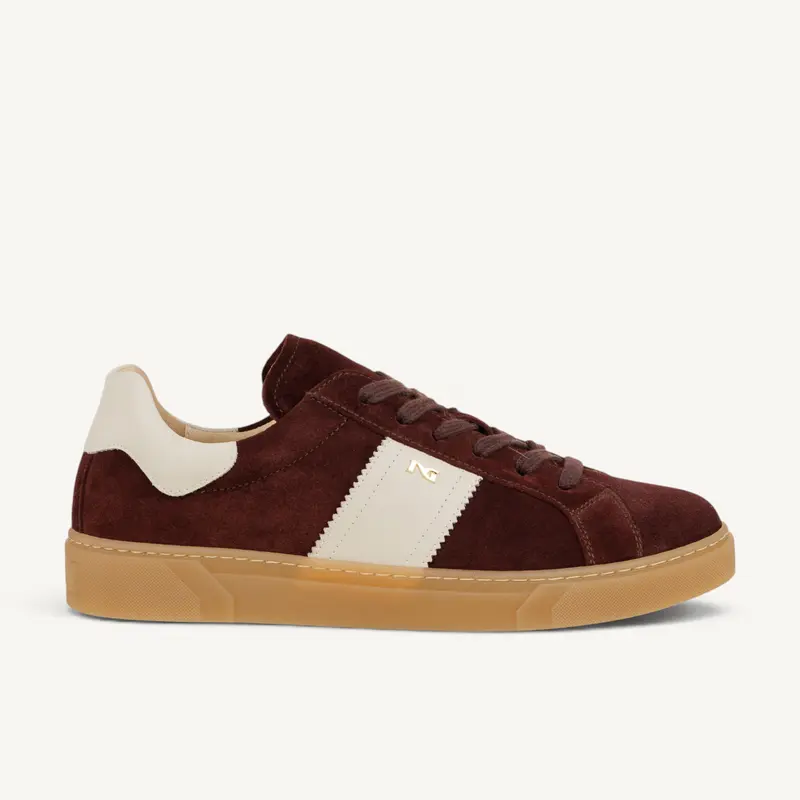 Baskets I617420 - NEROGAN NEROGIARDINI Femme Bordeaux