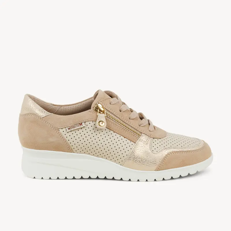 Baskets IASMIMA PERF MEPHISTO Femme Beige