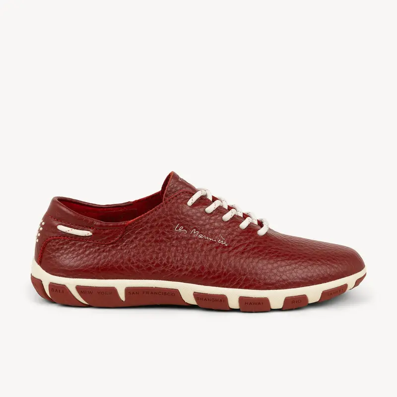 Baskets JAZARU TBS Femme Rouge