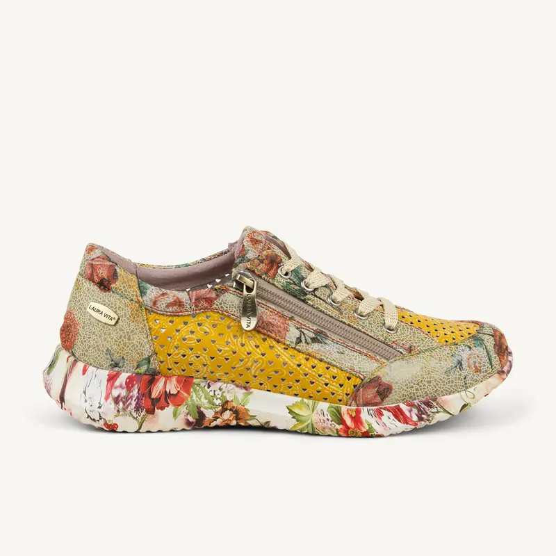 Baskets JOCTAO LAURA VITA Femme Jaune