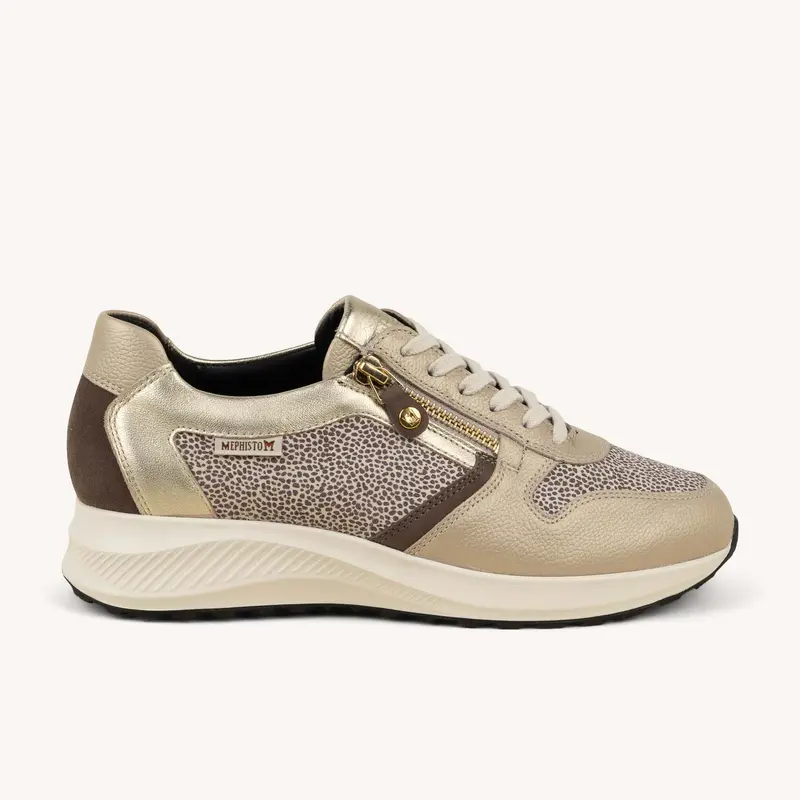 Baskets KIM MEPHISTO Femme Beige