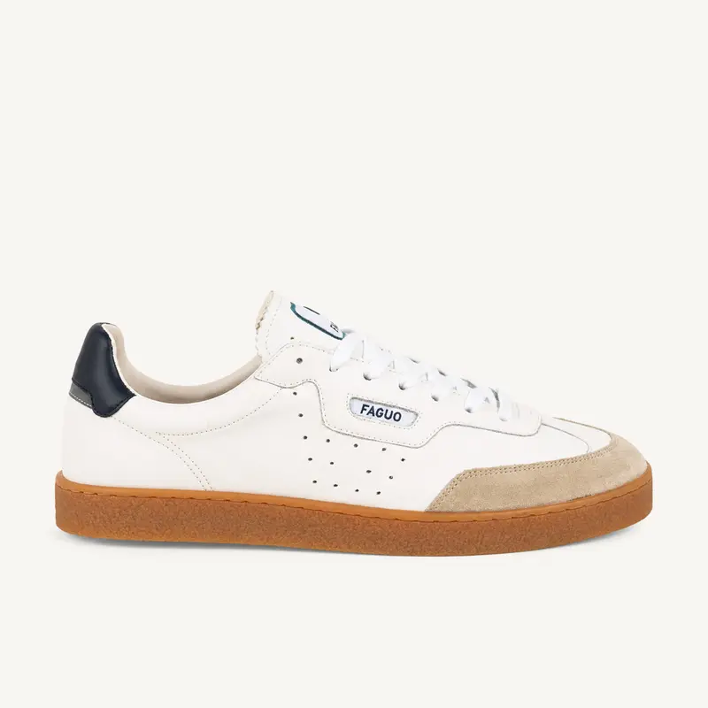 Baskets LUMBO FAGUO Homme Blanc