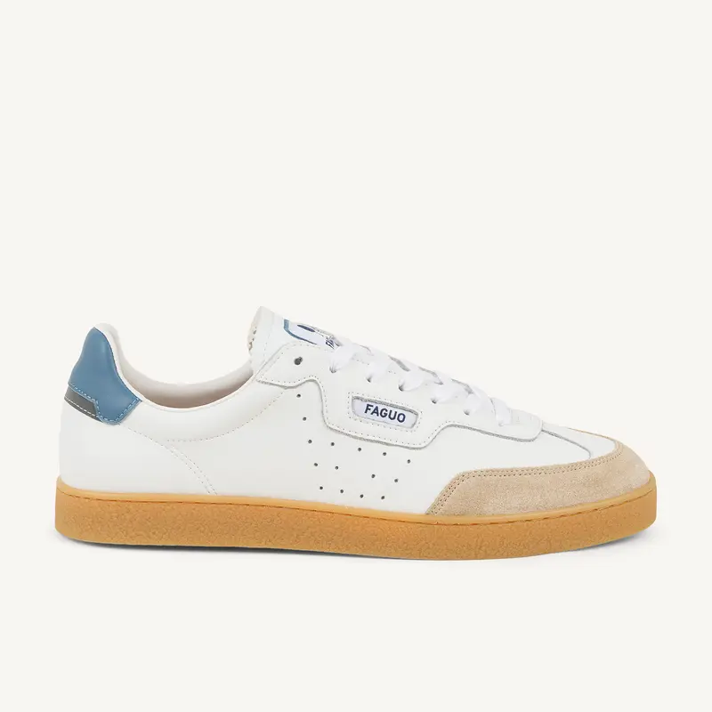 Baskets LUMBO FAGUO Homme Blanc