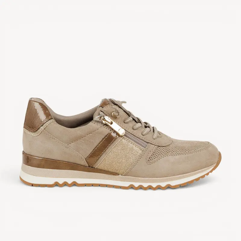 Baskets MAKKINA MARCO TOZZI Femme Beige