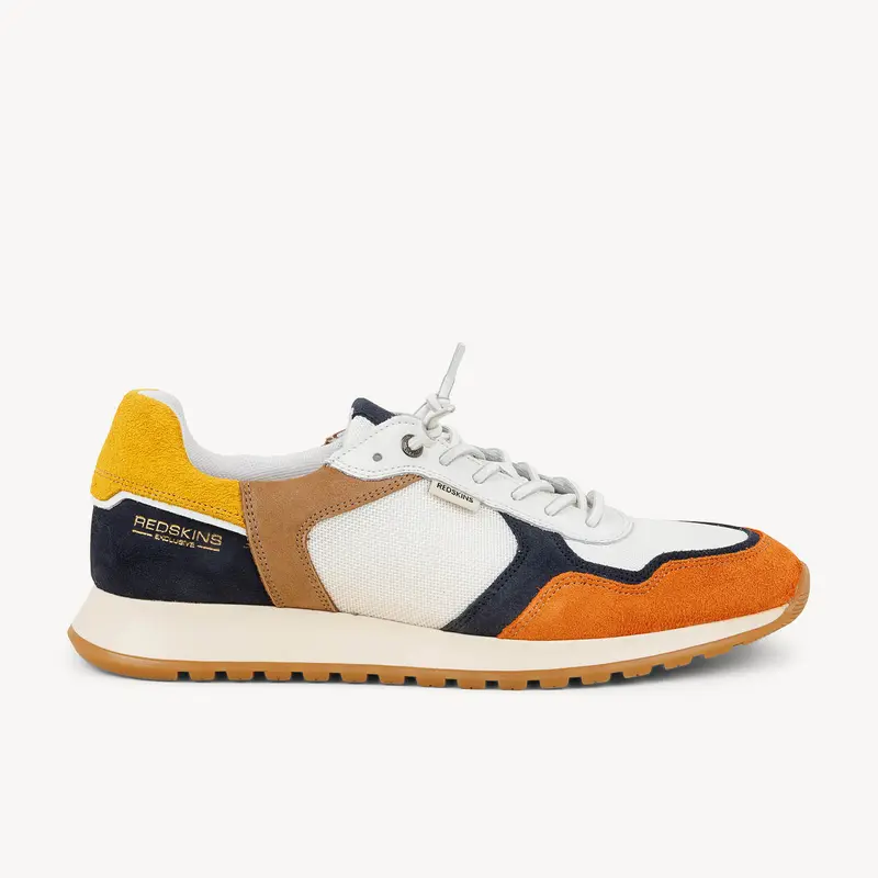 Baskets MARANI 2 REDSKINS Homme Blanc