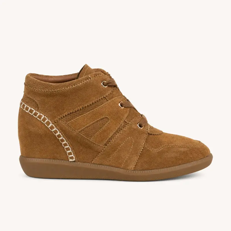 Baskets MONACO REGARD Femme Camel