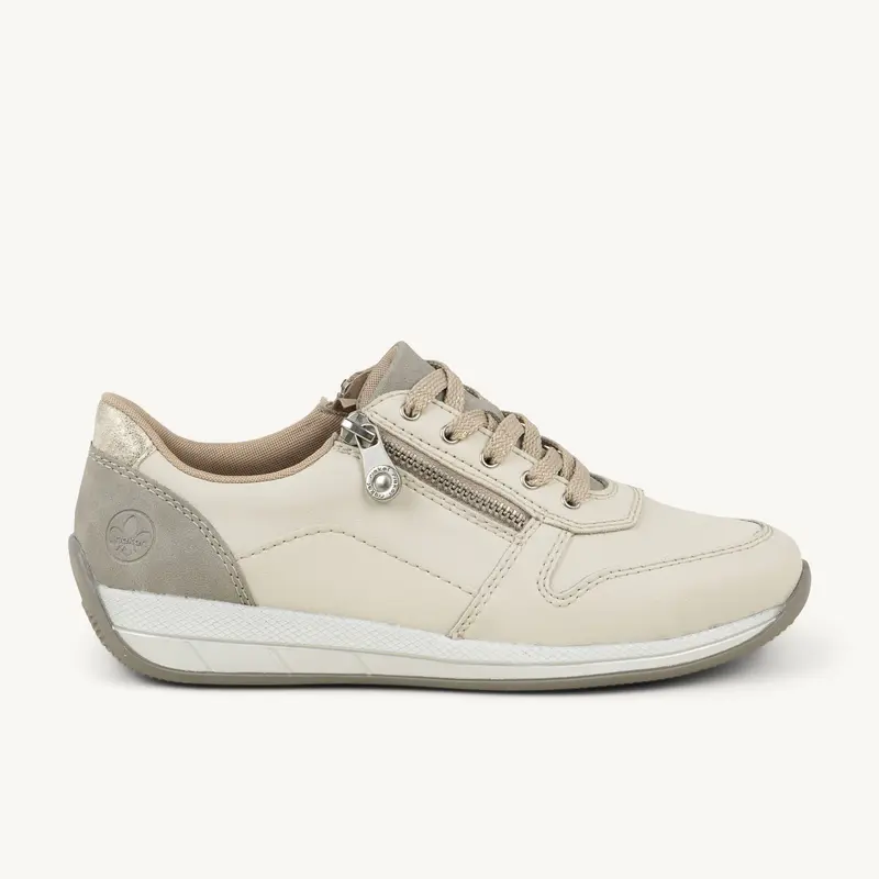 Baskets N1100 - RIOLTA RIEKER Femme Beige
