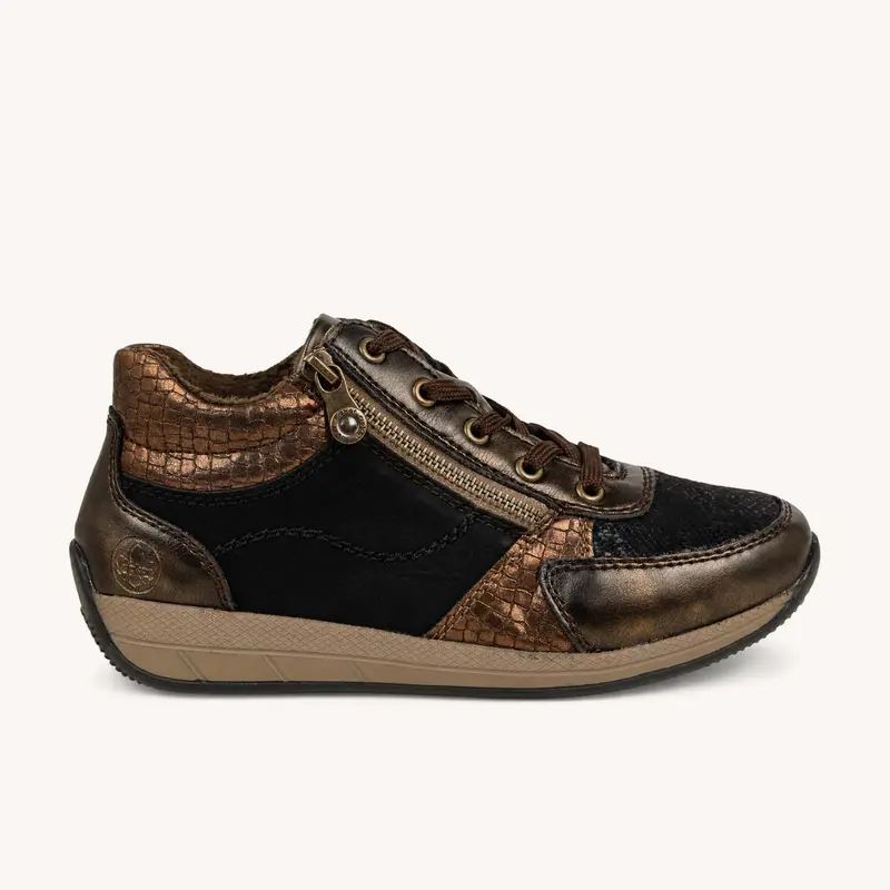 Baskets N1107 - RIELTY RIEKER Femme Marron