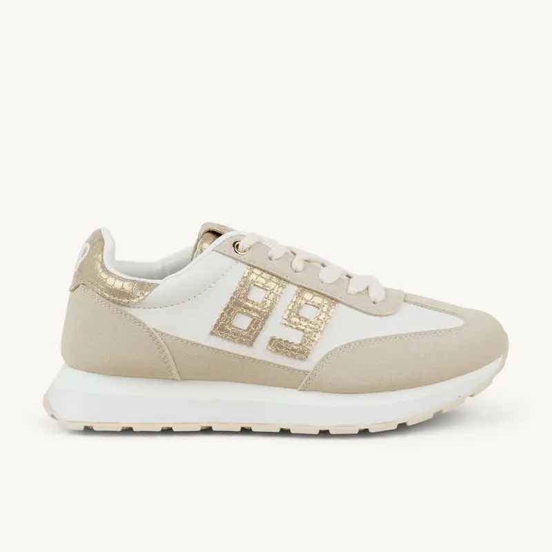 Baskets NESS LES PETITES BOMBES Femme Beige
