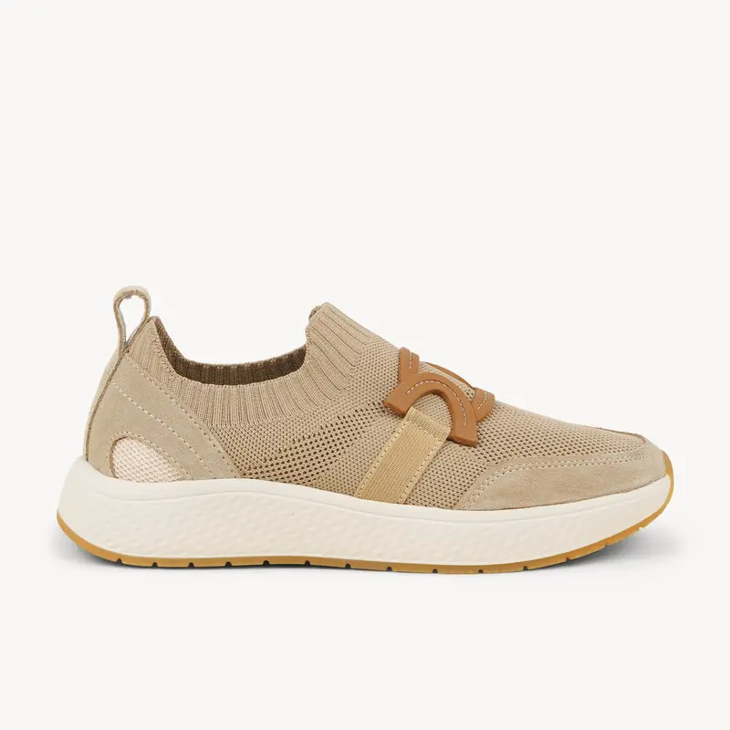 Baskets OMEGA 2 ADIGE Femme Beige