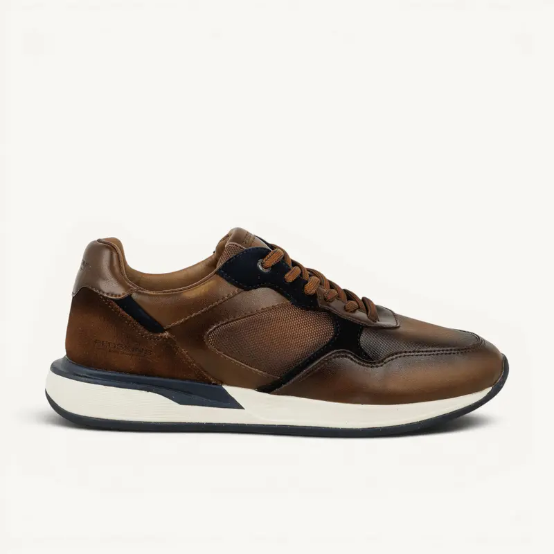 Baskets PAILLON REDSKINS Homme Marron
