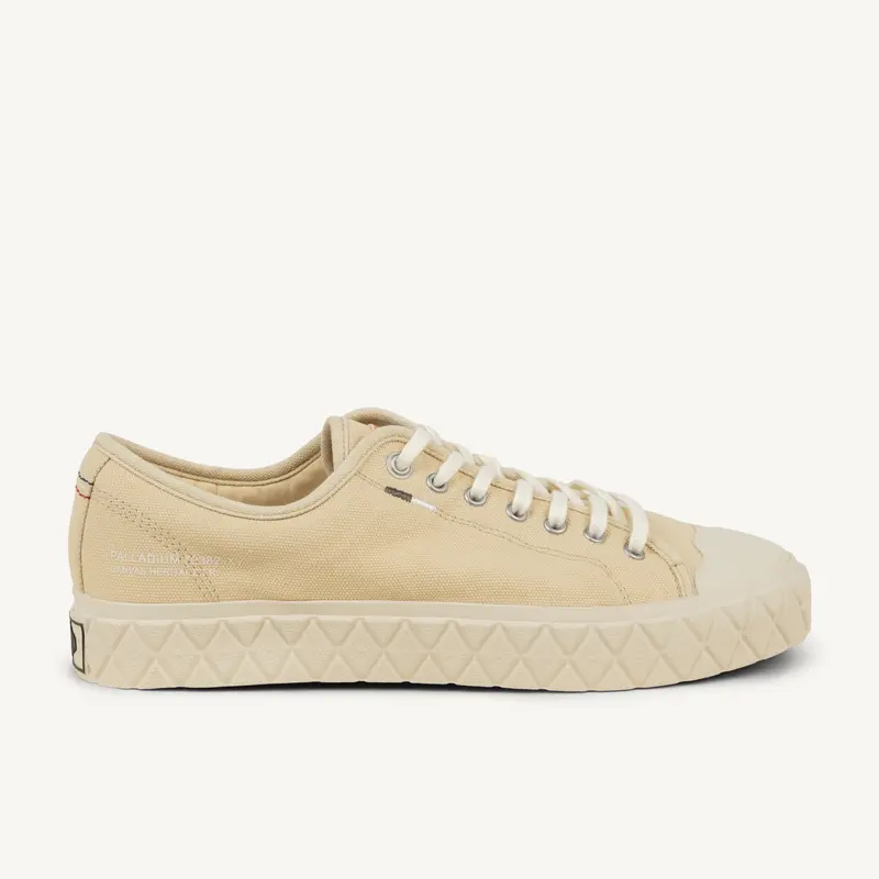 Baskets PALLA ACE WASHED PALLADIUM Homme Beige