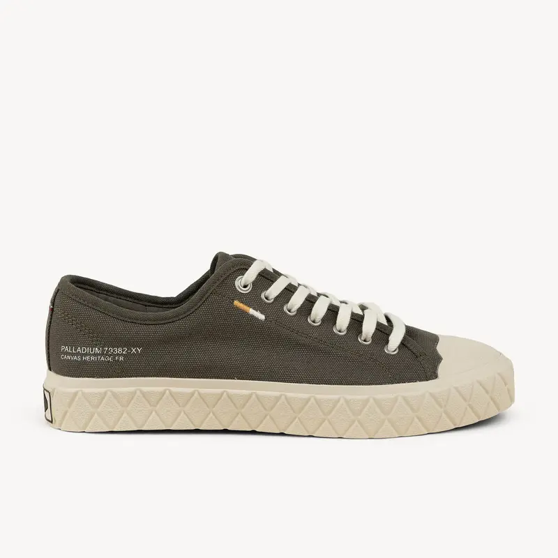 Baskets PALLA ACE WASHED PALLADIUM Homme Vert