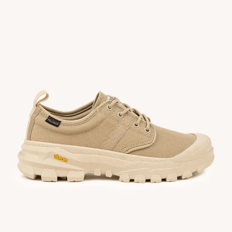 Baskets PALLARIDER LO LEGACY PALLADIUM Homme Beige
