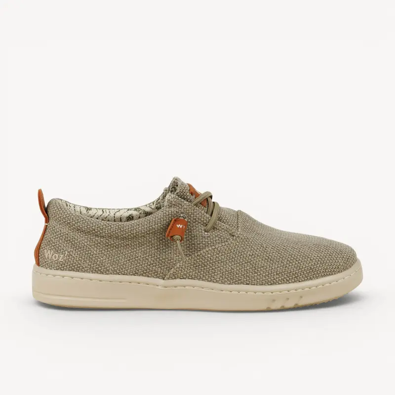 Baskets ROBBIE WOZ Homme Kaki