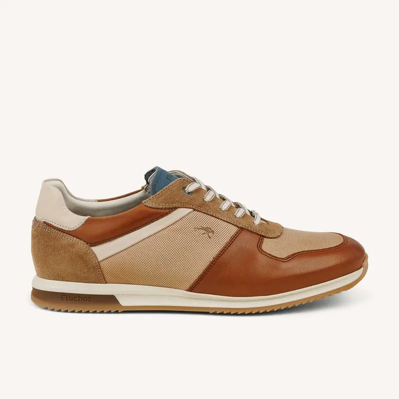 Baskets SAMIR F2188 FLUCHOS Homme Marron