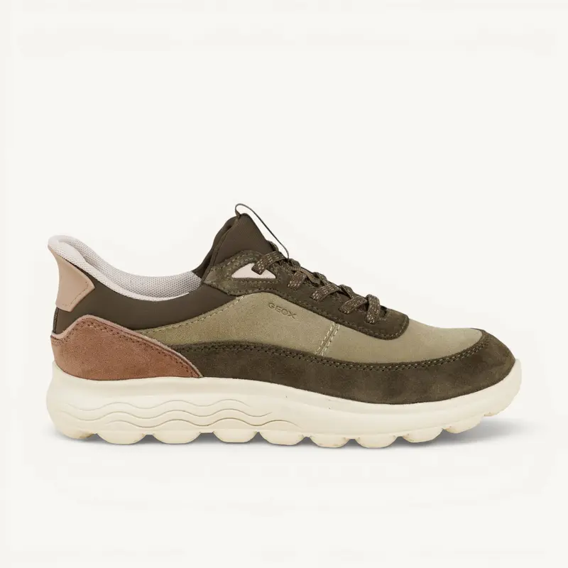 Baskets SPHERICA PLUS GEOX Femme Kaki