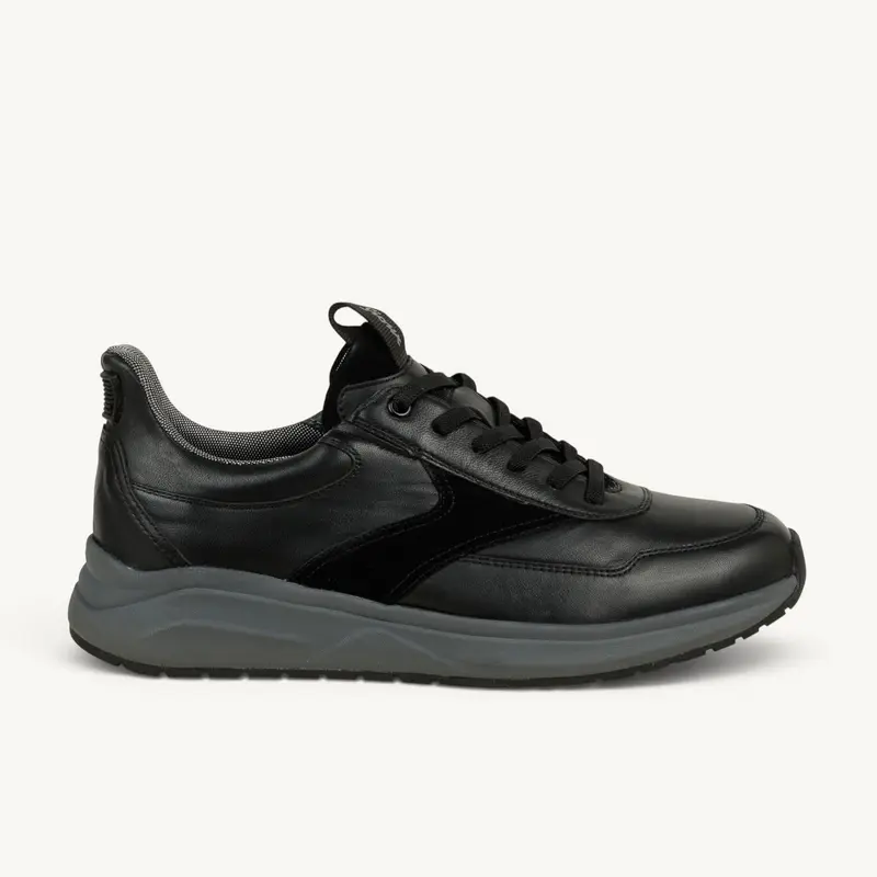 Baskets TASSULIO 703 SIOUX Homme Noir