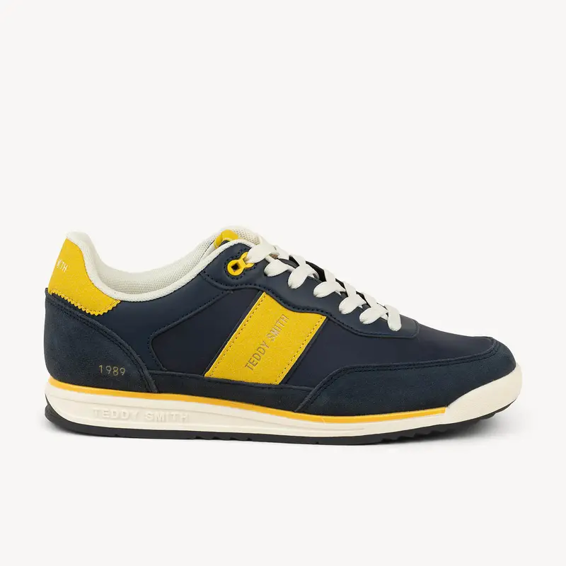 Baskets TEBOU TEDDY SMITH Homme Bleu