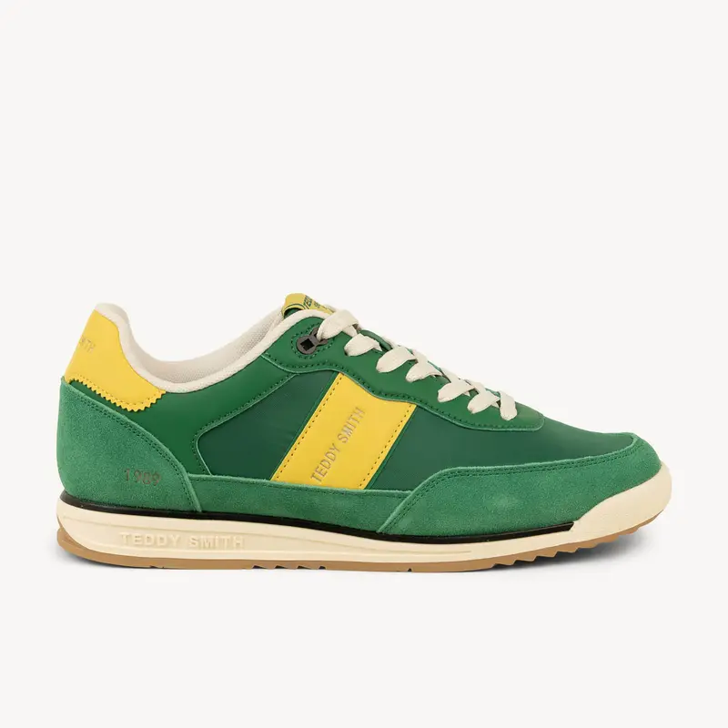 Baskets TEBOU TEDDY SMITH Homme Vert