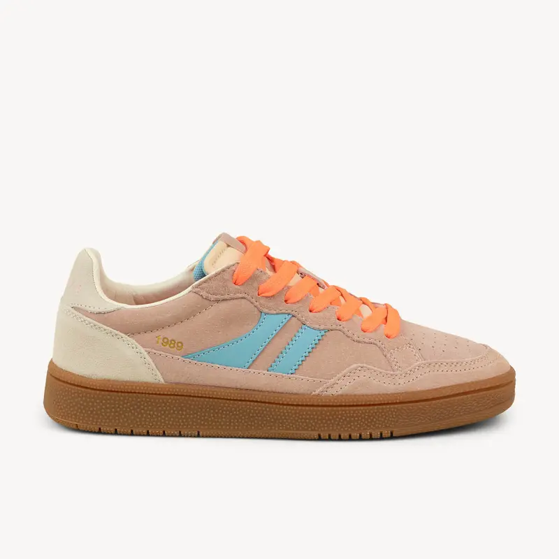 Baskets TECO TEDDY SMITH Femme Rose