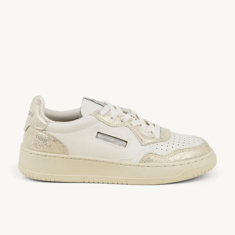 Baskets TEMA TEDDY SMITH Femme Blanc