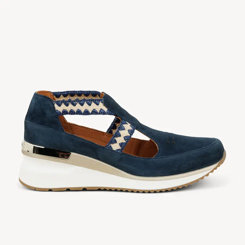 Baskets VISU MAM'ZELLE Femme Bleu