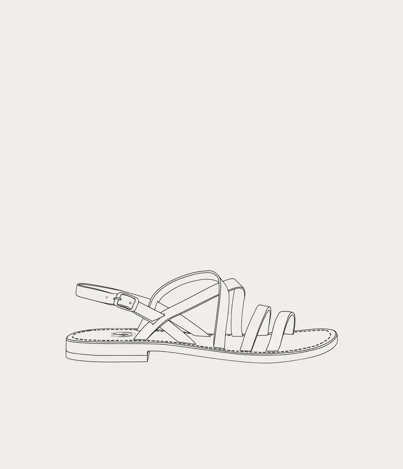Bastille Sandale personnalisable