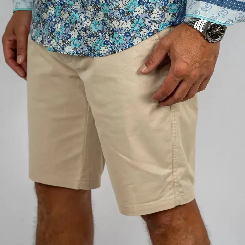 Bermuda chino beige clair