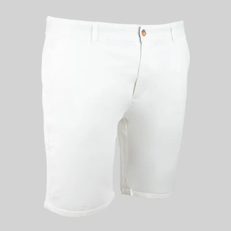 Bermuda chino blanc