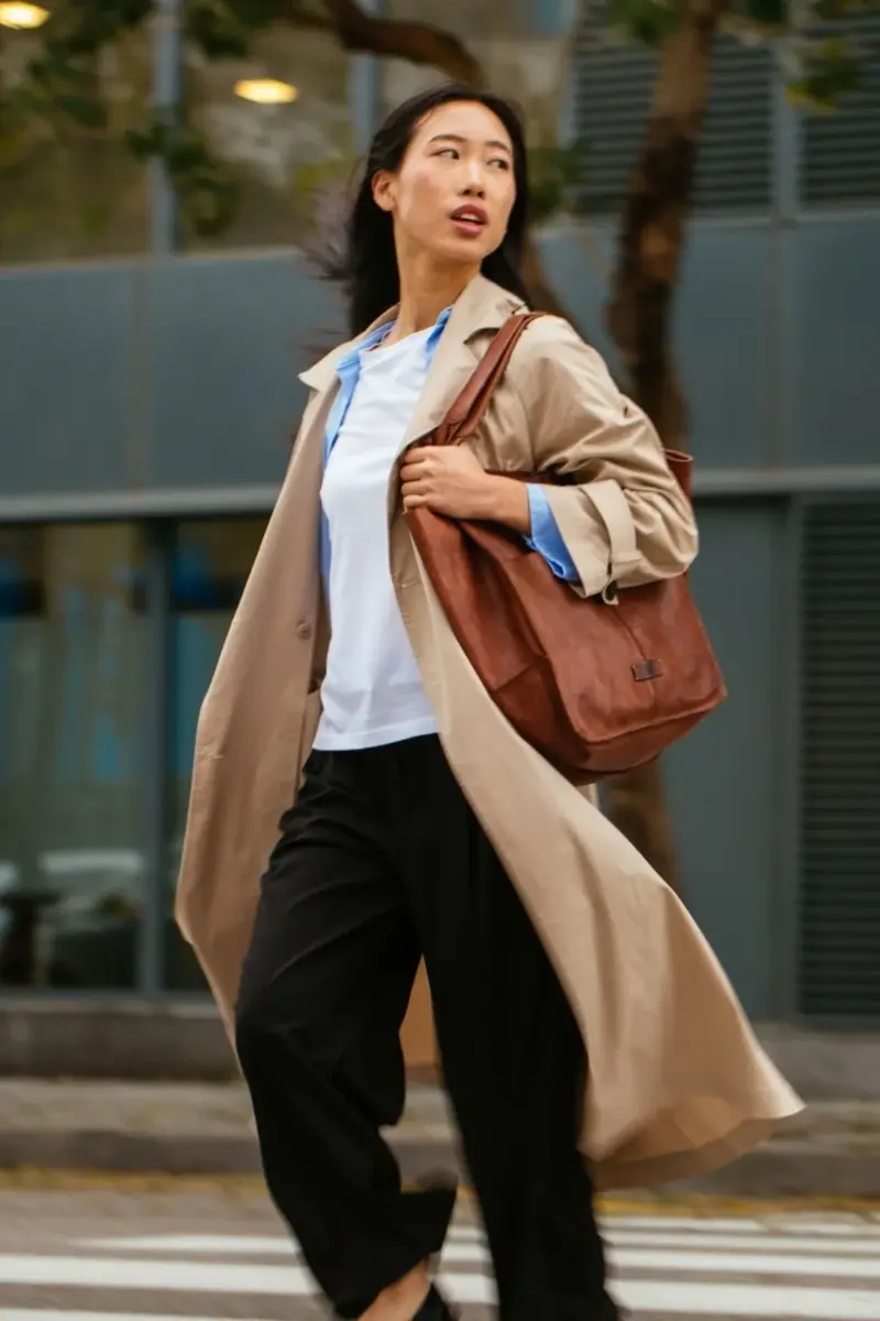 Biba Homer - Grand sac cabas en cuir brut