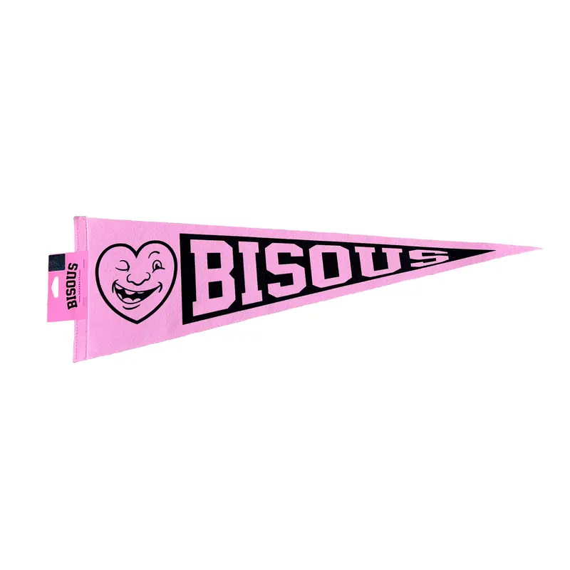 Bisous Pennant Bisous University