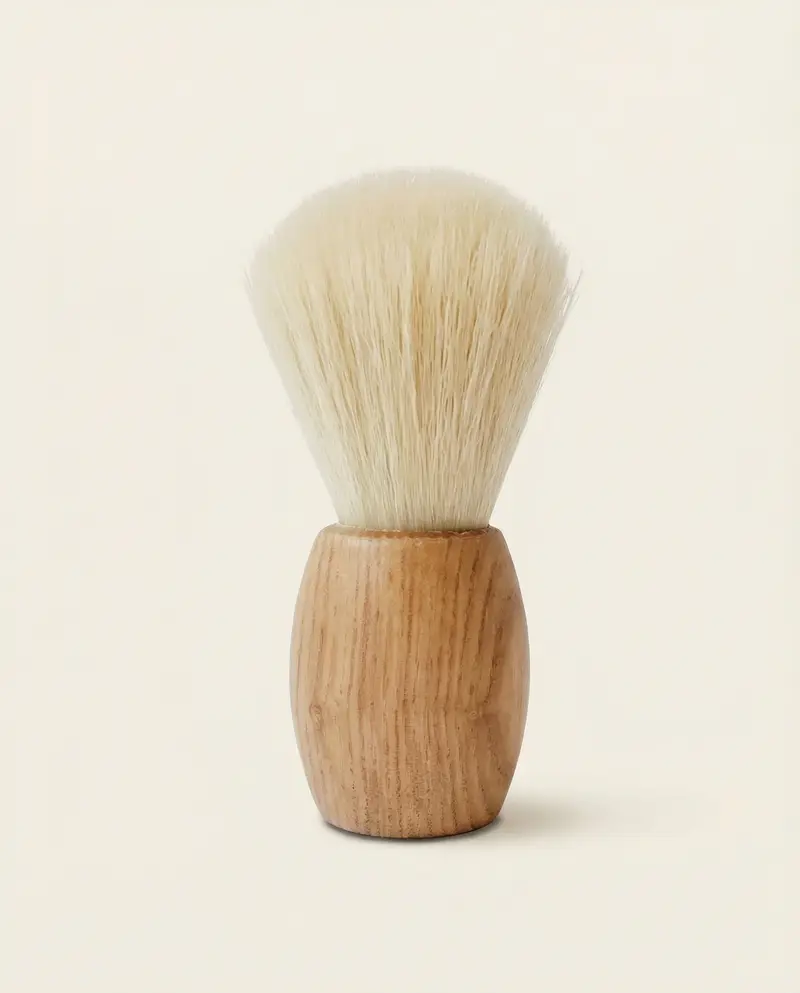 Blaireau de rasage vegan