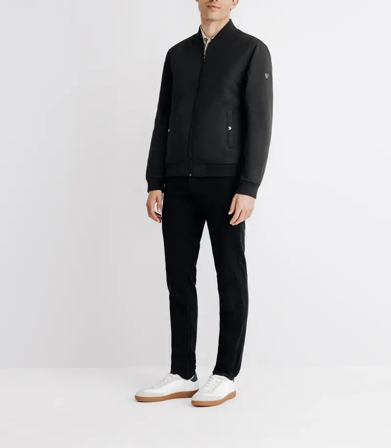 Blouson bomber noir
