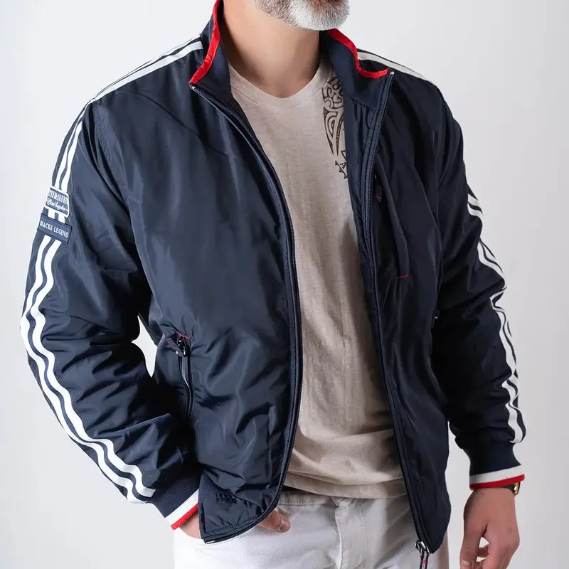 Blouson bombers cobrandé Blacks Legend & Peter Mc Andrew