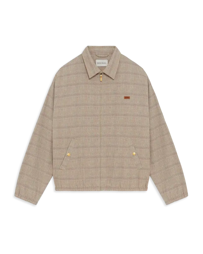 Blouson Drôle à Carreaux