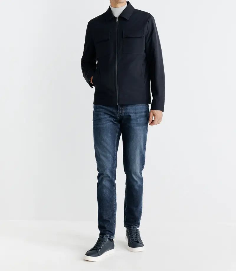 Blouson léger marine