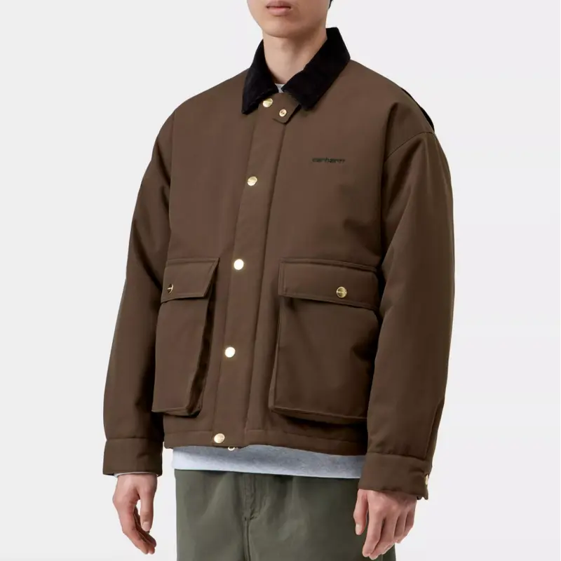 Blouson technique Carhartt WIP déperlant marron