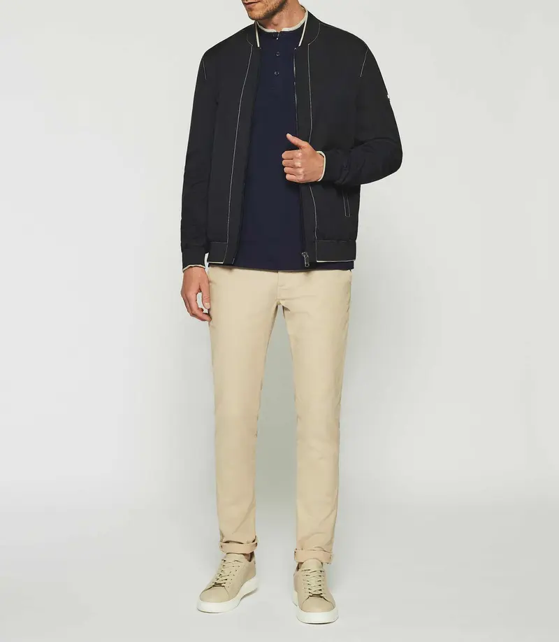 Blouson teddy marine RON