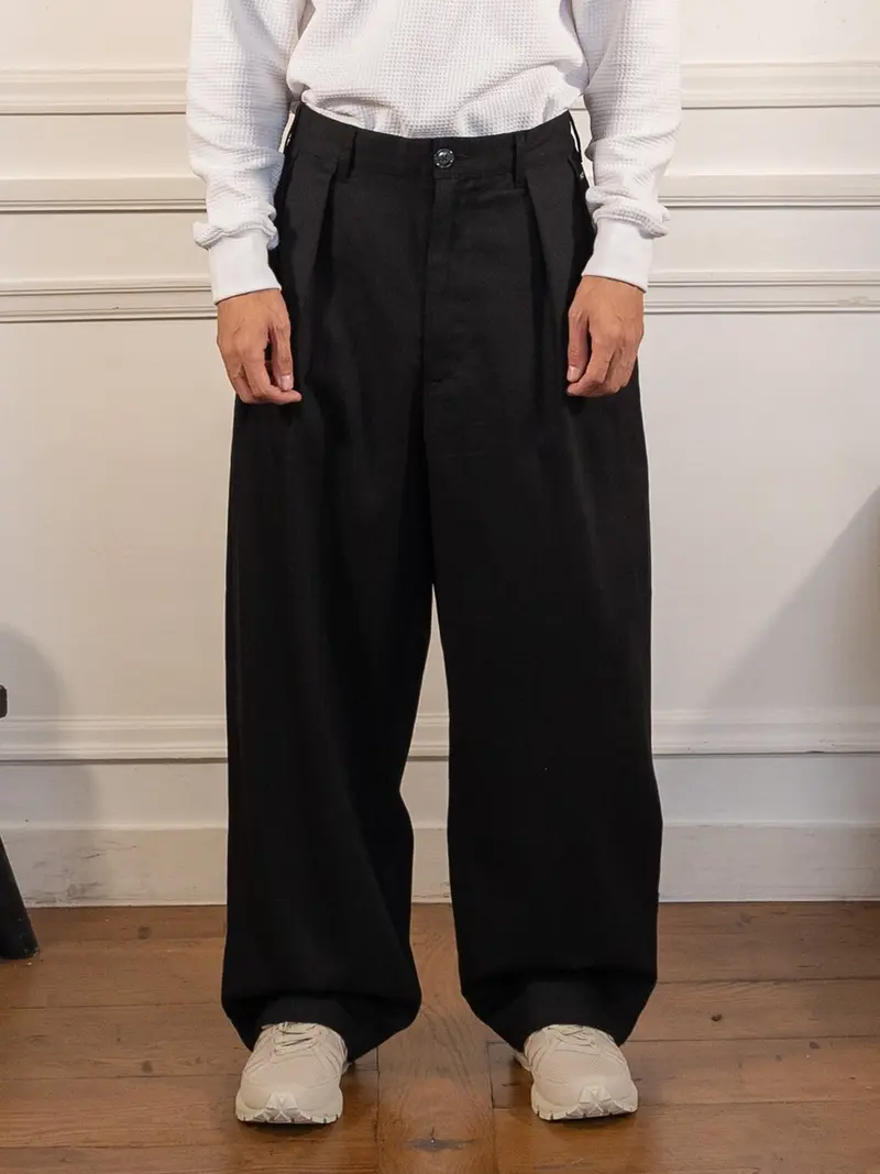 boat pants - black