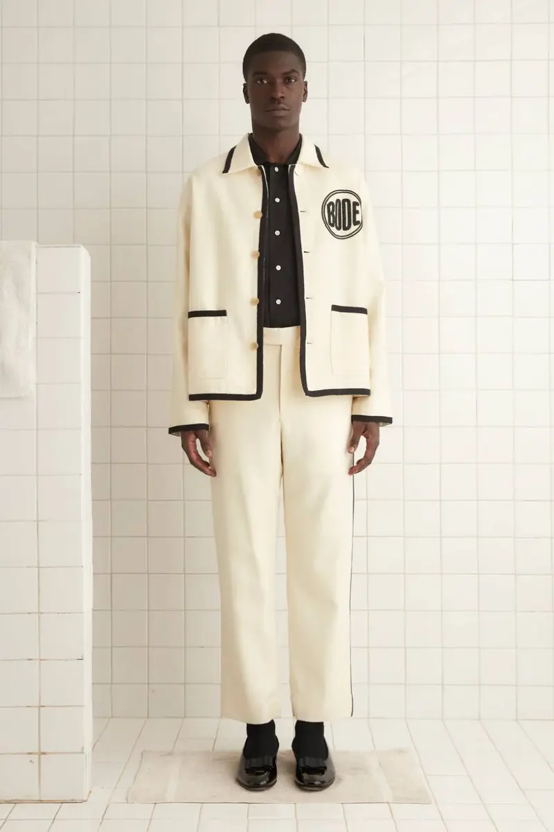 Bode Beaded Player Jacket