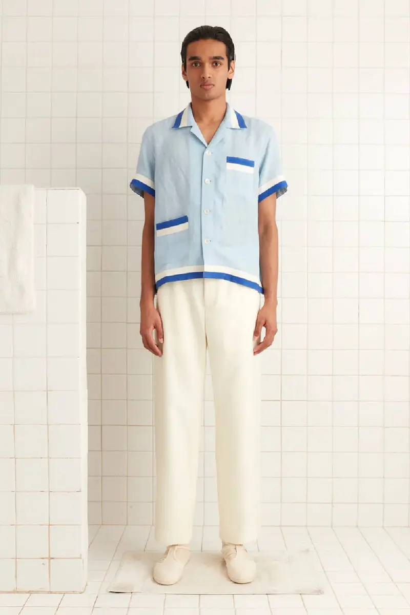 Bode Seedling Stripe Shirt