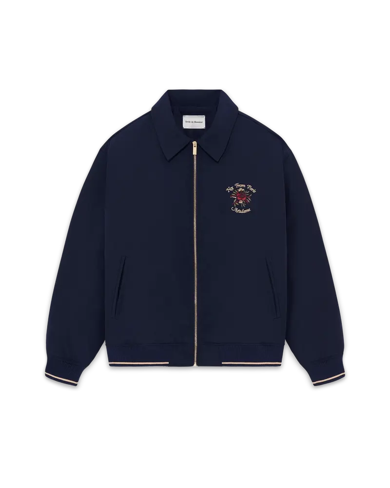 Bomber Slogan Rose