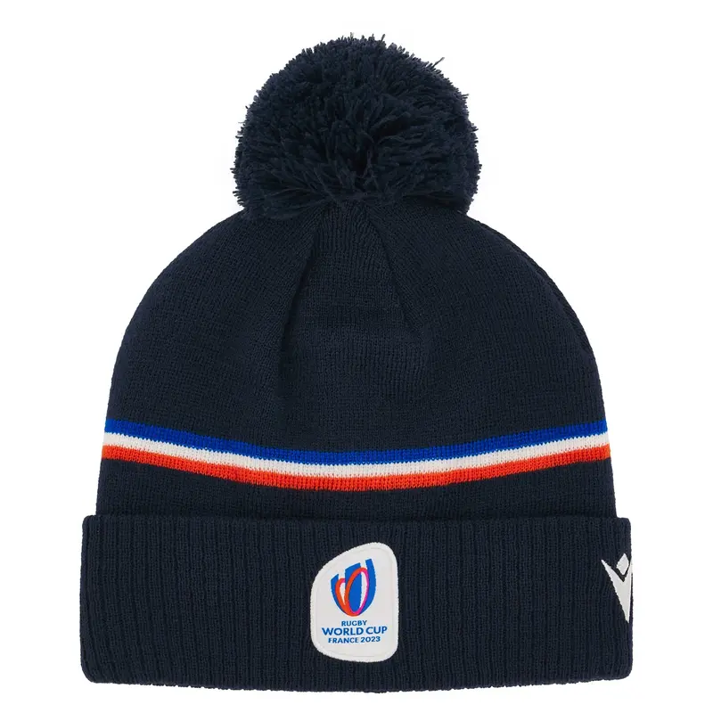 Bonnet à pompon Macron RWC France 2023
