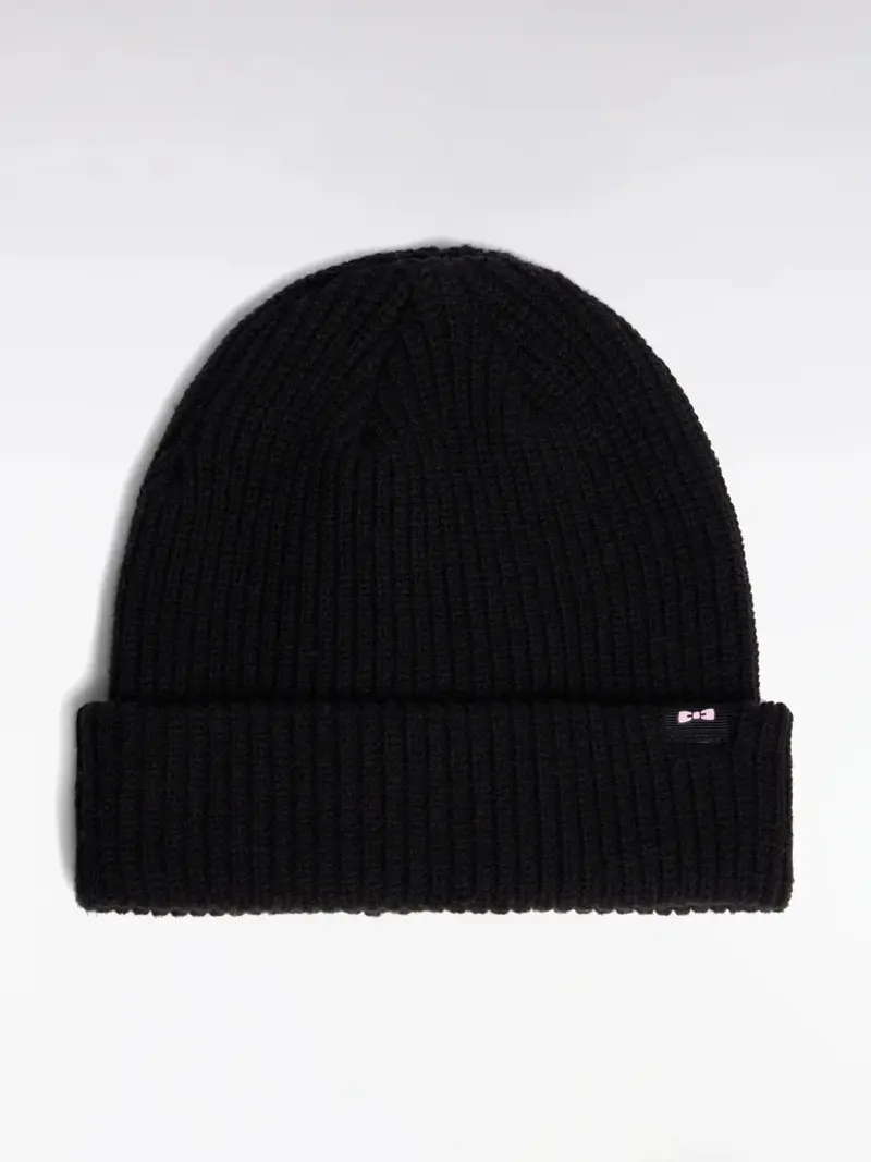 Bonnet Eden Park noir en coton