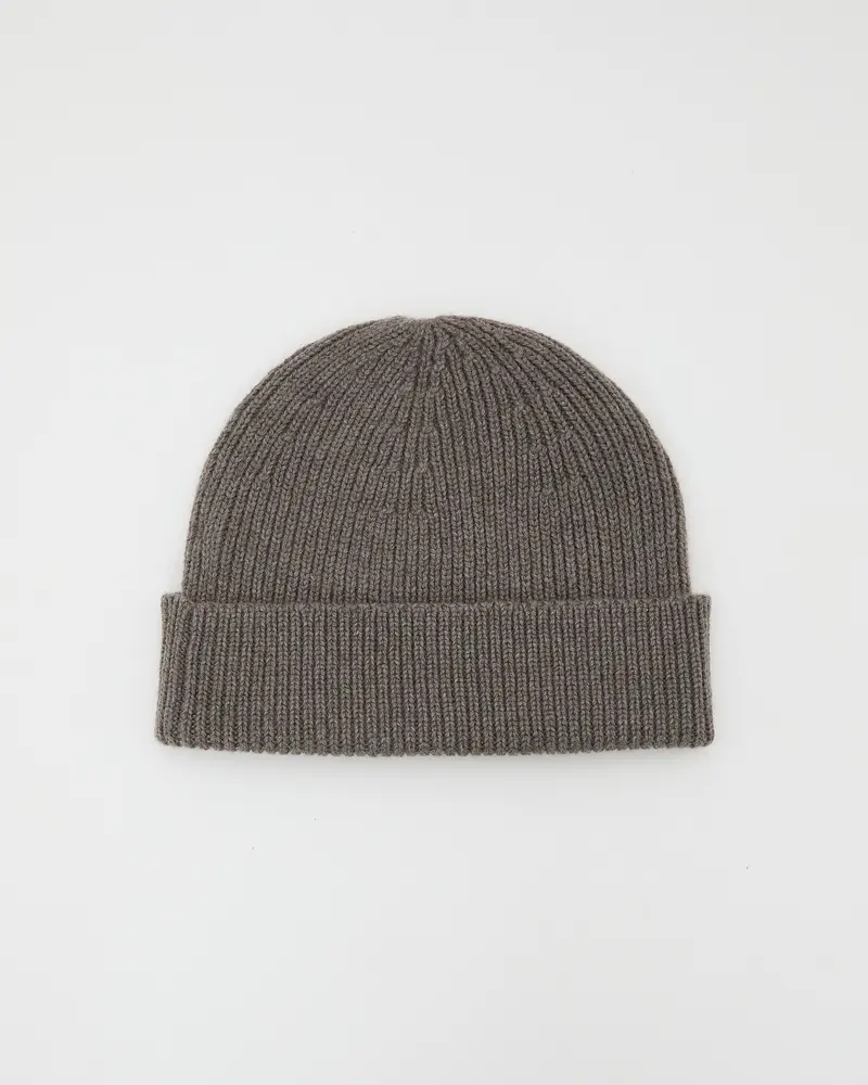 Bonnet en maille 100% cachemire